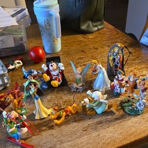 Disney Character Christmas Ornaments.